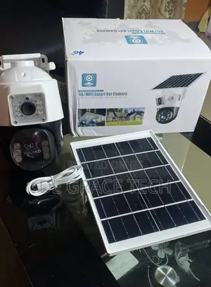Solar PTZ 4g Sim Card Dual Lens Camera V380