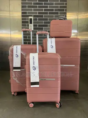 High Quality Set of 4 Good Partner Rubber Luggage Box