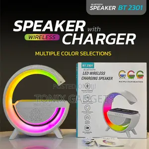 Multifunctional LED Lamp -wireless Charger+Bluetooth Speaker