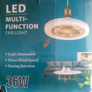 Multifunction Ceiling Fan With Led Light