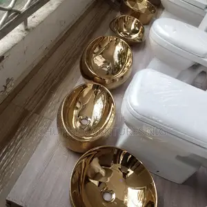 Golden Washing Hand Basins