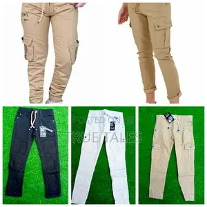 Unisex Combat Chinos Joggers for Ages 3 to 12 Years