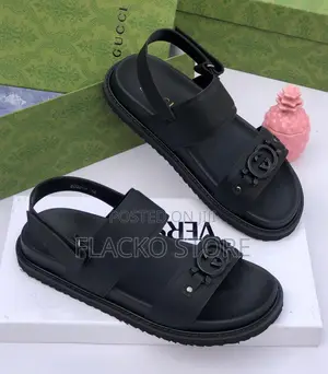 Original Gucci Leather Sandals