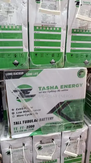 Tasha Energy 220ah Tubular Battery