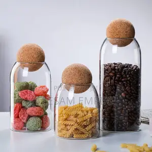 3 In1 Borosilicate Glass Jar