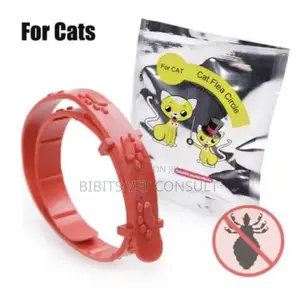 Cat's Waterproof Anti-Ticks, Mites, Flea Collar (Adjustable)