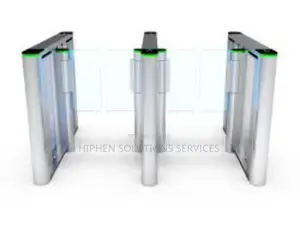 2 Lanes Flap Barrier Swing Turnstile Access Control Security