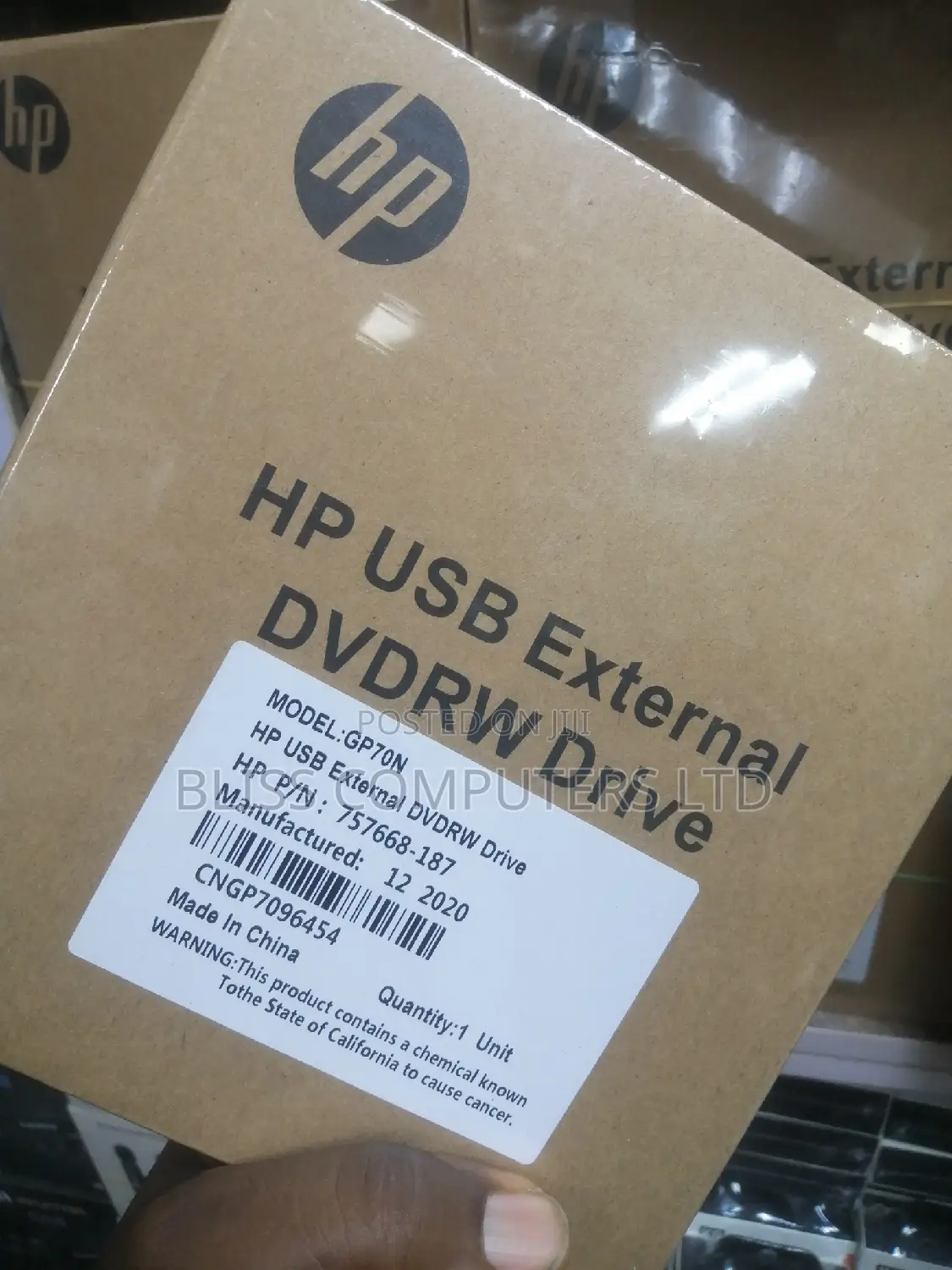 Hp Usb External DVDRW Drive