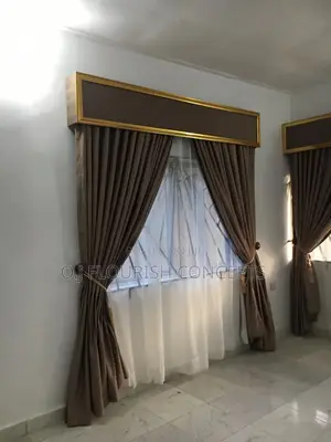 Curtains and Board
