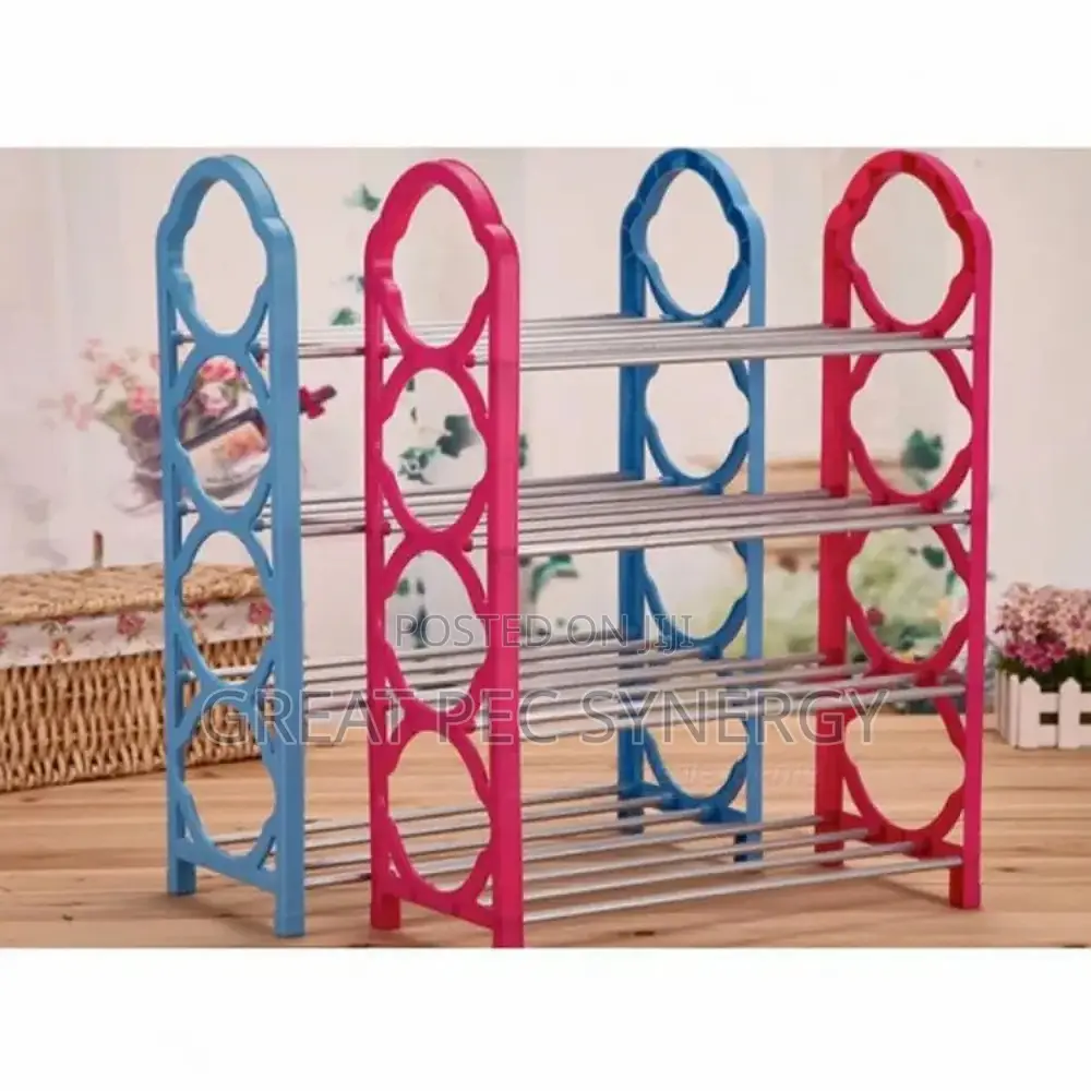 Coloured Shoe Rack