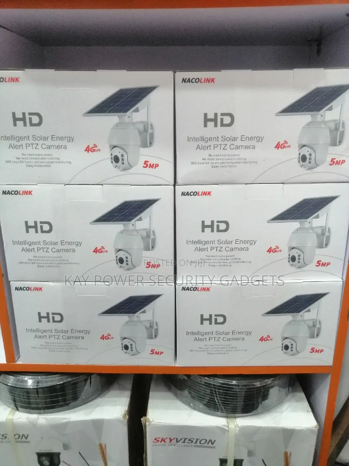 High Quality 4g Solar PTZ Camera 5mp