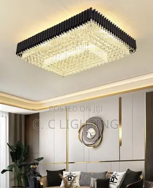 Led Flush Chandelier Light