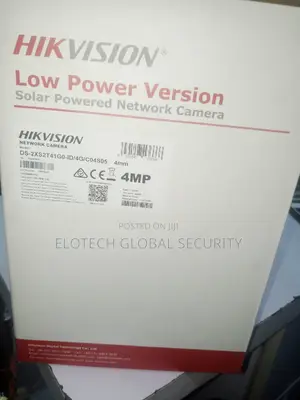 Hikvison Low Power Version Solar Powered Network Camera 4mp
