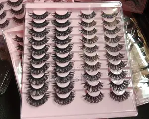 Mink Flaux Eye Lashes 85%Hunman Hair