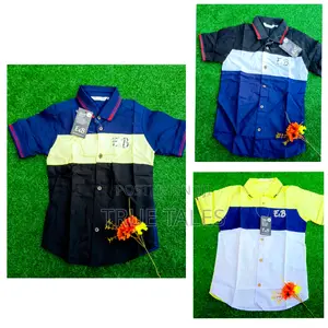 Boys % Cotton Shortsleeve Shirts Ages 3 to 12 Years