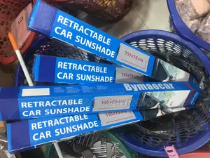 Universal Retractable Front Rear Windshield Shade Cover