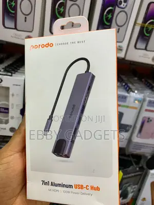 7 in 1 Aluminum Usb-C Hub