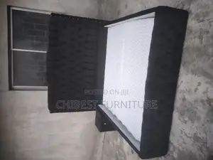 Quality 6by6 Ulphostery Padded Bed Frame With One Bed Side