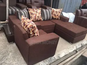 L Shaped Made With Single and Side Table Glass