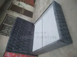 Quality 6by6 Ulphostery Padded Bed Frame