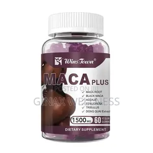 Curve Maca Plus Gummies (3000mg) | Hips and Butt Enhancement