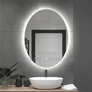 Oval 3lights Back Light Mirror