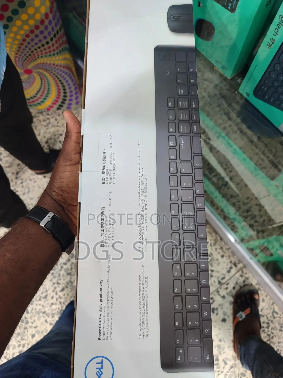 Dell Wireless Keyboard and Mouse Km3322w
