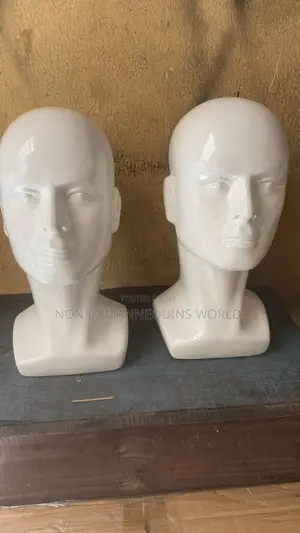 Fibre Mannequin Male Heads for Caps