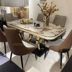 Dining Table Set With 6 Chairs