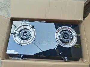QASA 2burner Gas Cooker Glass GALAXY