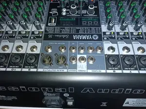 Yamaha 16channel Flat Mixer (With Equaliser)