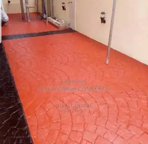 Stamped Concrete Flooring, Repolishing and Repainting
