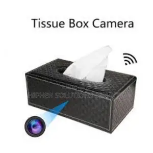 Spy Hidden Car Tissue Paper Box