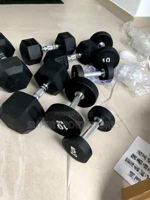 10 Kg Round Dumbbells