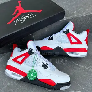 Original AIR JORDAN 4 RETRO Red Cement Available in Store