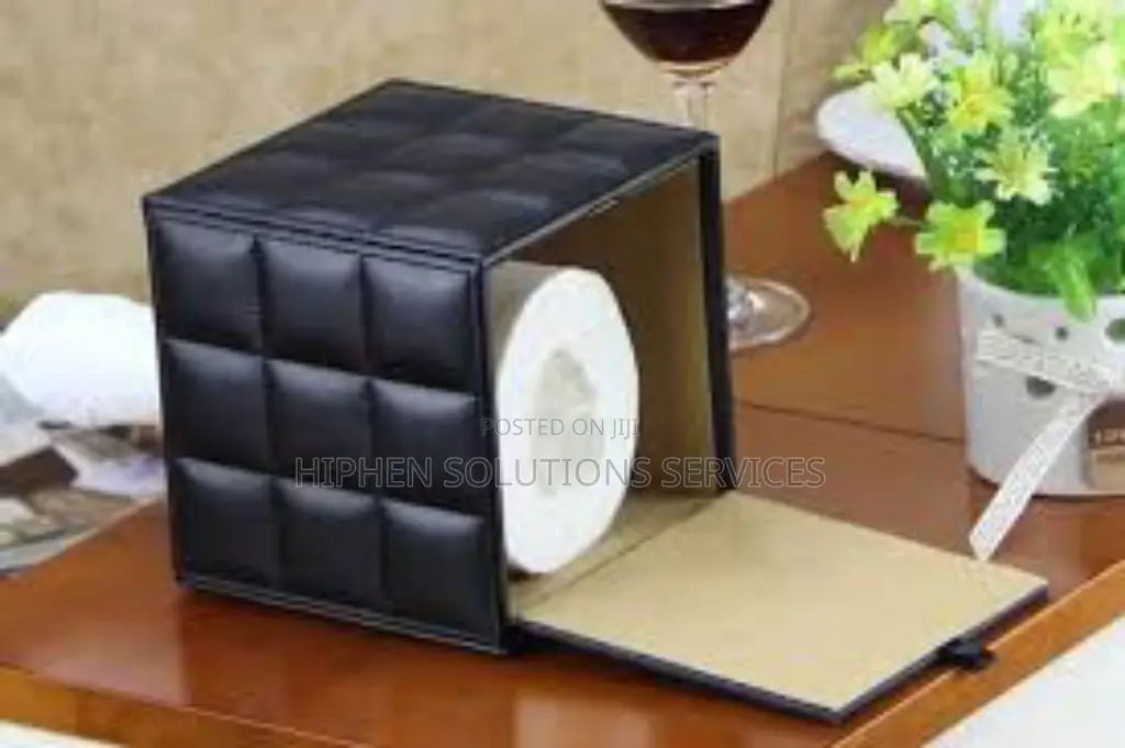 Spy Camera Tissue Box