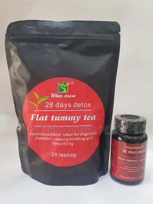 28 Days Detox +28days Flat Tummy Tea Burn Excess Tummy Fat