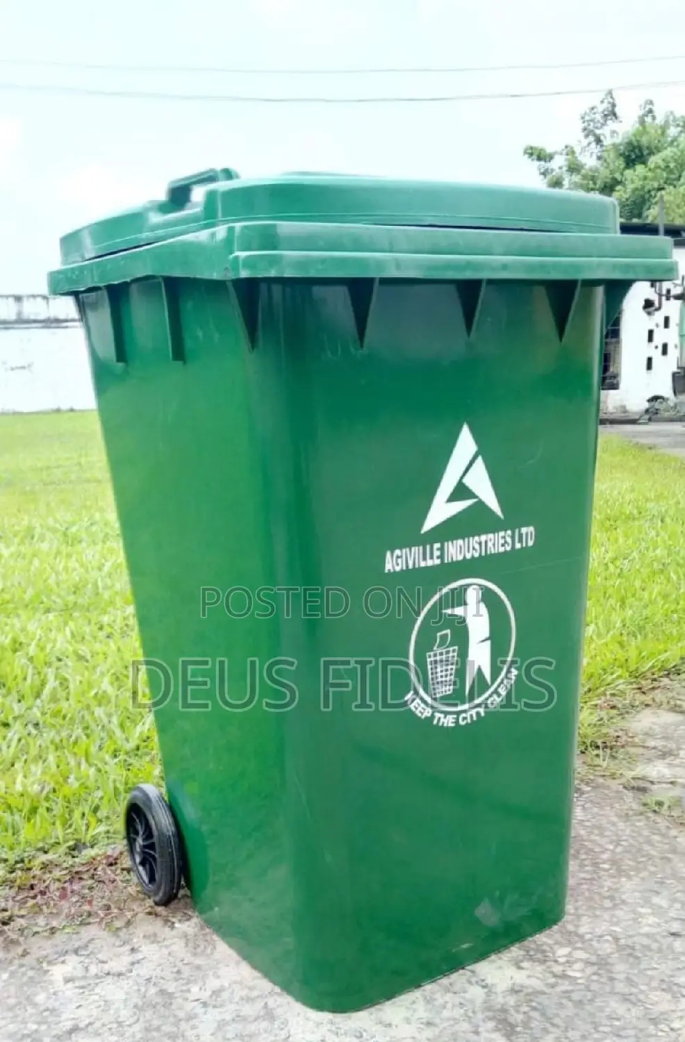 Wheelie Garbage Bin