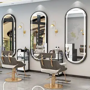 Barber Shop Salon Mirrors With Led Lights