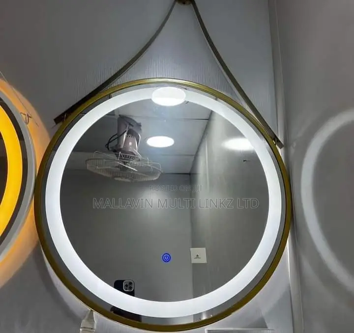 Hanging Decor Mirrors With LED Lights