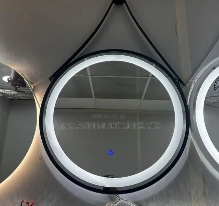 Hanging Decor Mirrors With LED Lights