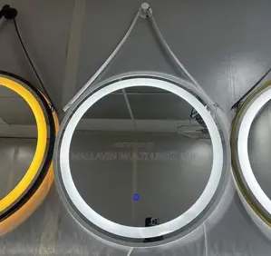 Hanging Decor Mirrors With LED Lights
