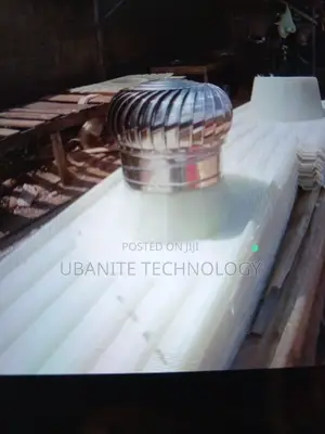 Roof Fan With Firber Base, It Gives Light Effect