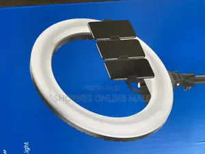18 Inches Ringlight With 3 Phone Holder and Remote Control