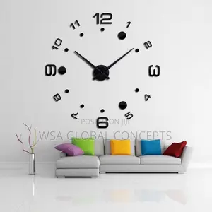 3D Wall Clock DIY