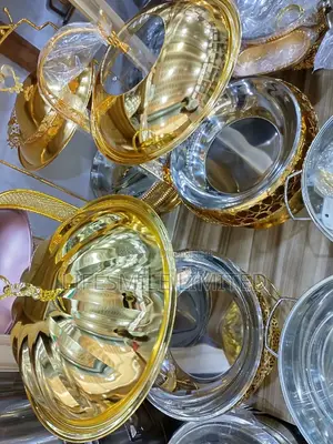 Golden Chaffing Dishes (Hanging)