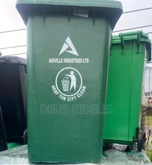 Refuse Container With Tyres