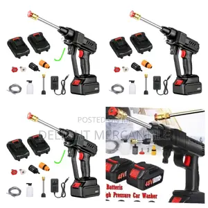 48 Volts Cordless Car Washer With Double Battery
