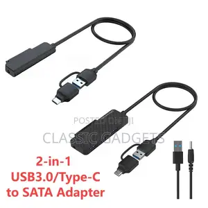 Onten UCA312 5 in 2 Usb-C Usb to Sata Adapter
