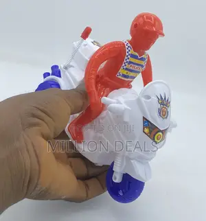 Kiddies Cool Police Bike Unique Toy